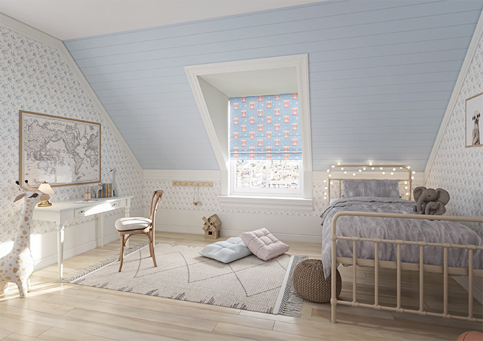 Little Bear, Pastels - Roman Blind - Image 6